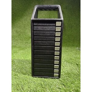 Vintage Corvette Cassette Carrier With Push Button Release